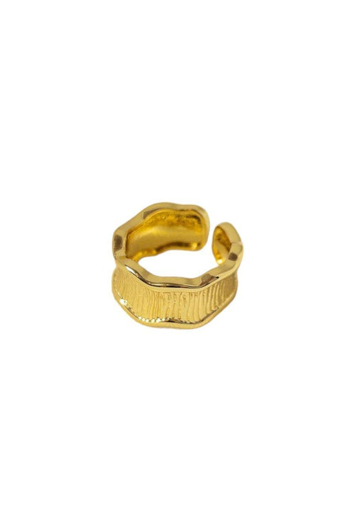 Cave Gold Adjusted Ring