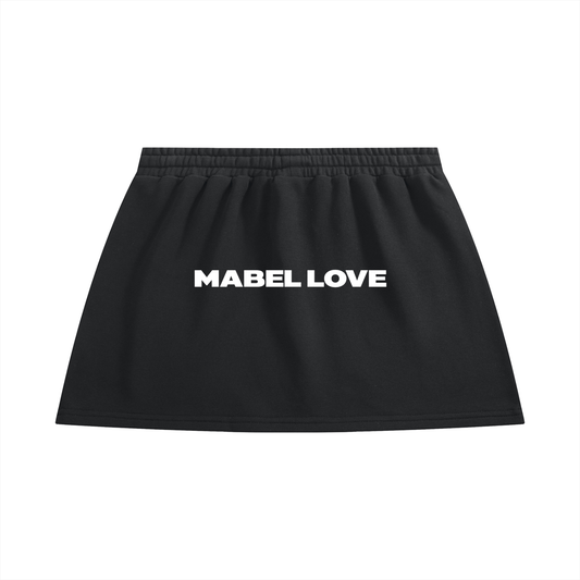 Drawstring Mini Skirt