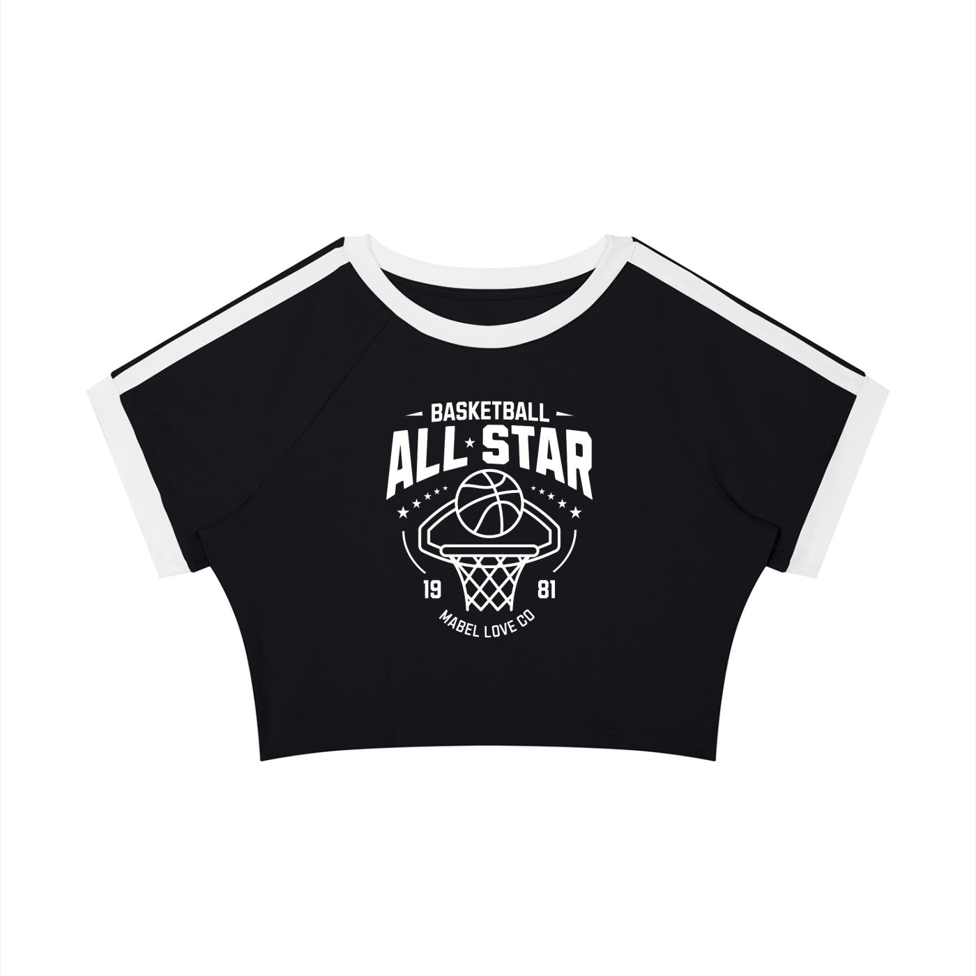 Basketball Crop T-Shirt
