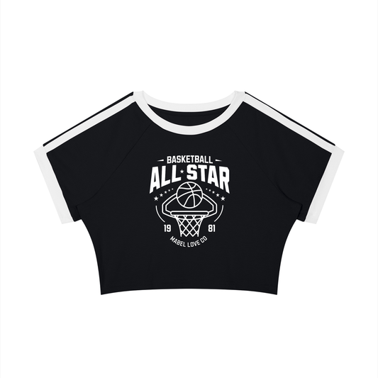 Basketball Crop T-Shirt