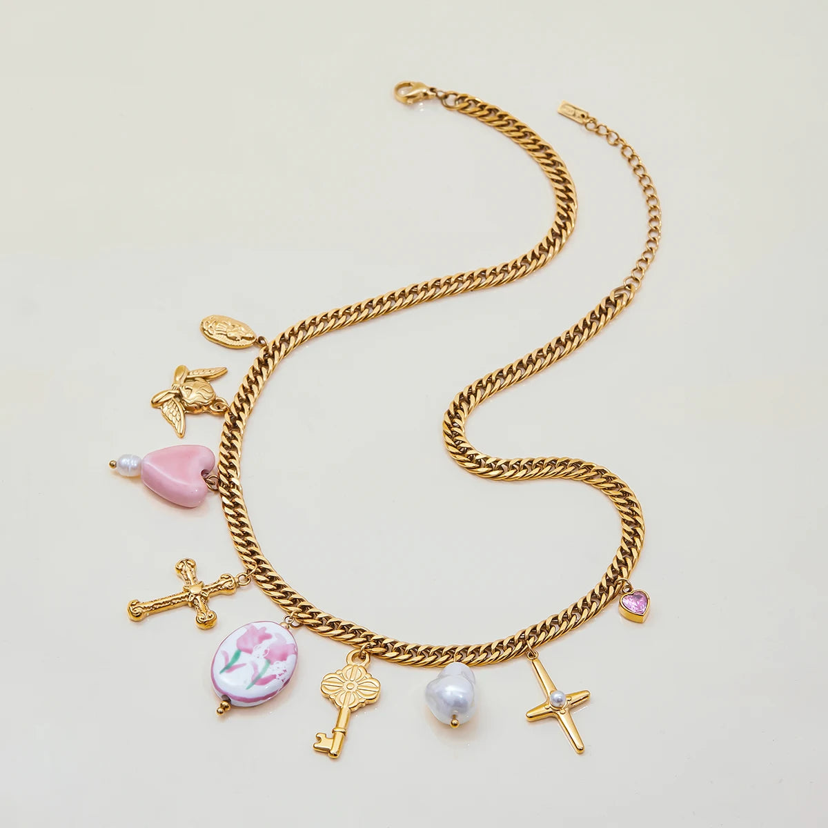 charm necklace