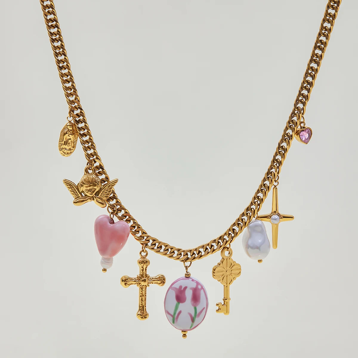 charm necklace
