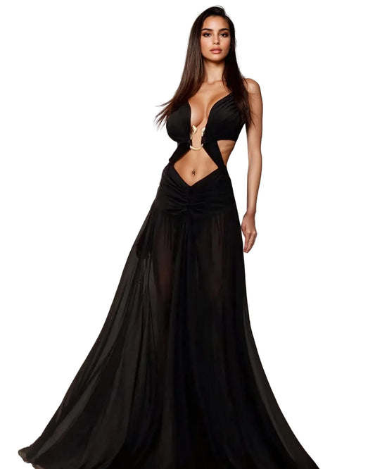 Chic Chiffon Set – Pool Party Ensemble