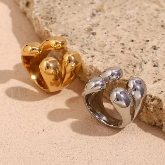 Chic Water Drop Ring - Trendy Lady Gift