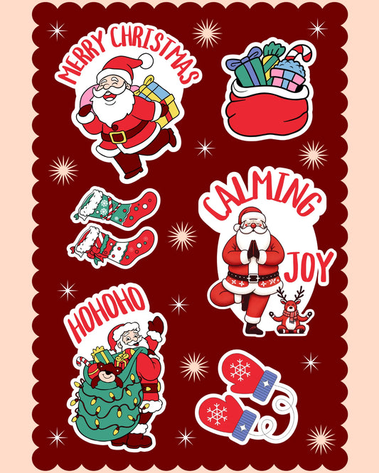 Christmas Stickers Printable