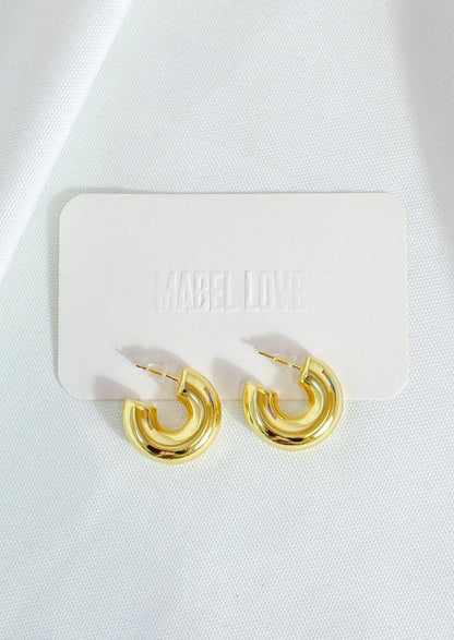 Chunky Hoops Gold