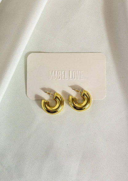 Chunky Hoops Gold