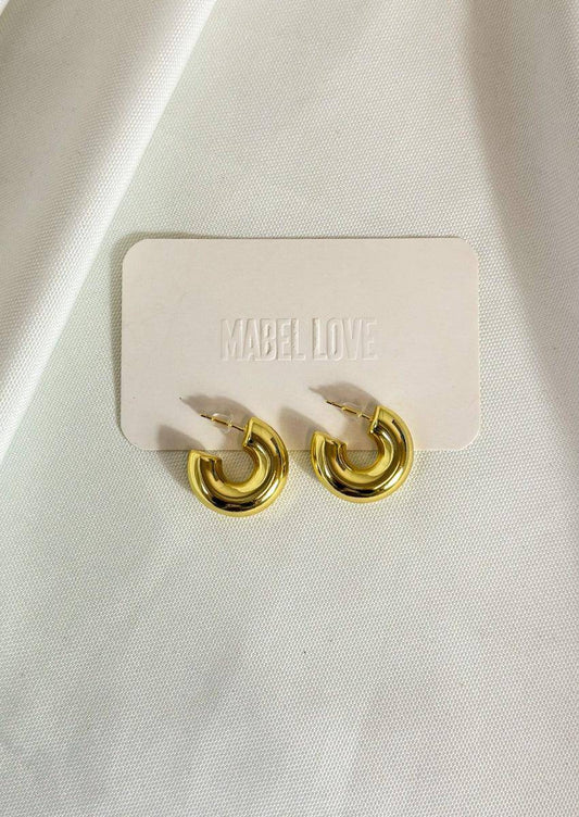 Chunky Hoops Gold