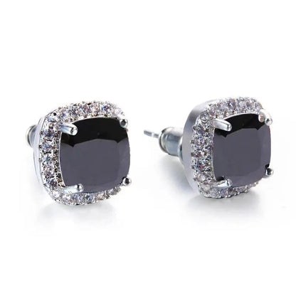 classic silver stud earrings