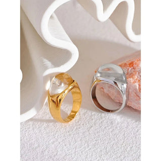 Clear Stone Rings - Mabel Love Co - Rings