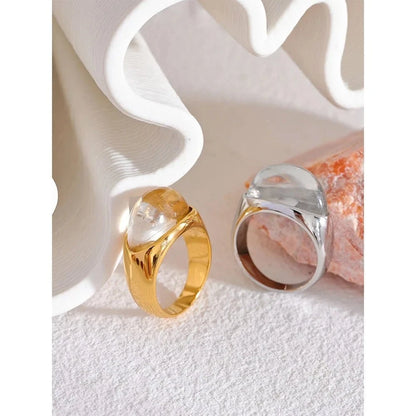 Clear Stone Rings