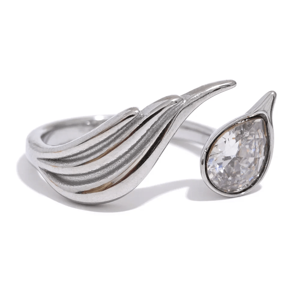 Contemporary Wave Rings