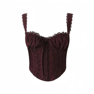 Brown Corset Top