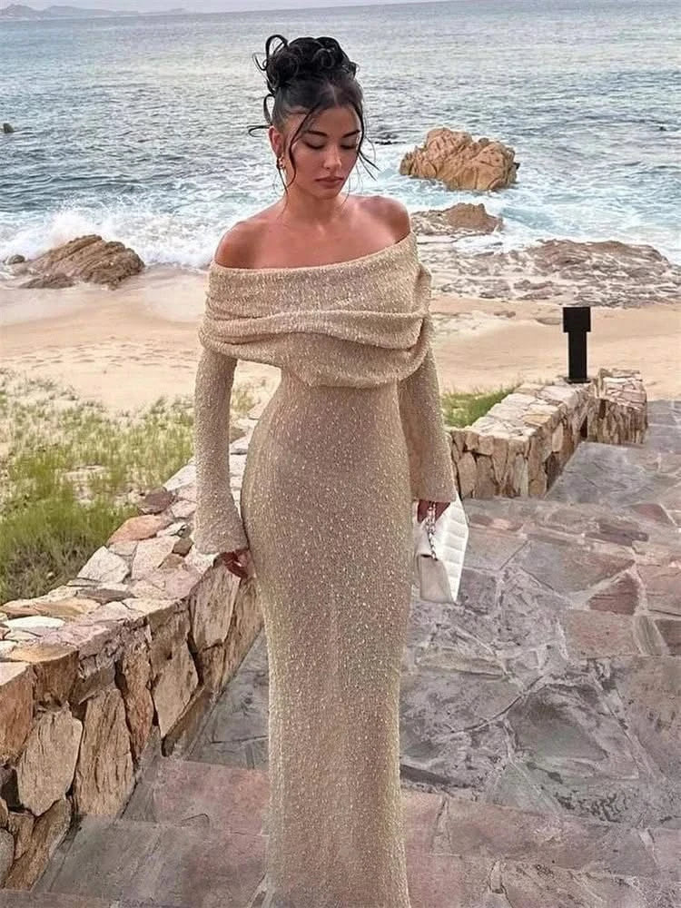 Cover-Up Off-Shoulder Maxi Dress Cover-Up Off-Shoulder Maxi Dress