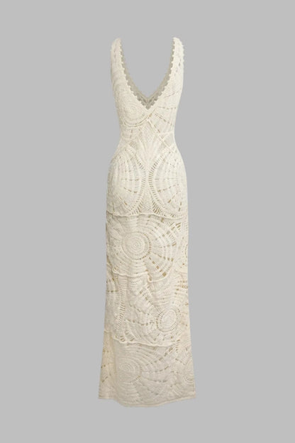 Crochet Hollow - Out Long Dress