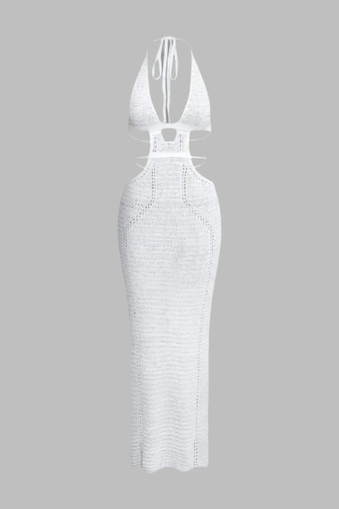 Boho Crochet Maxi Dress / Mabel Love Co