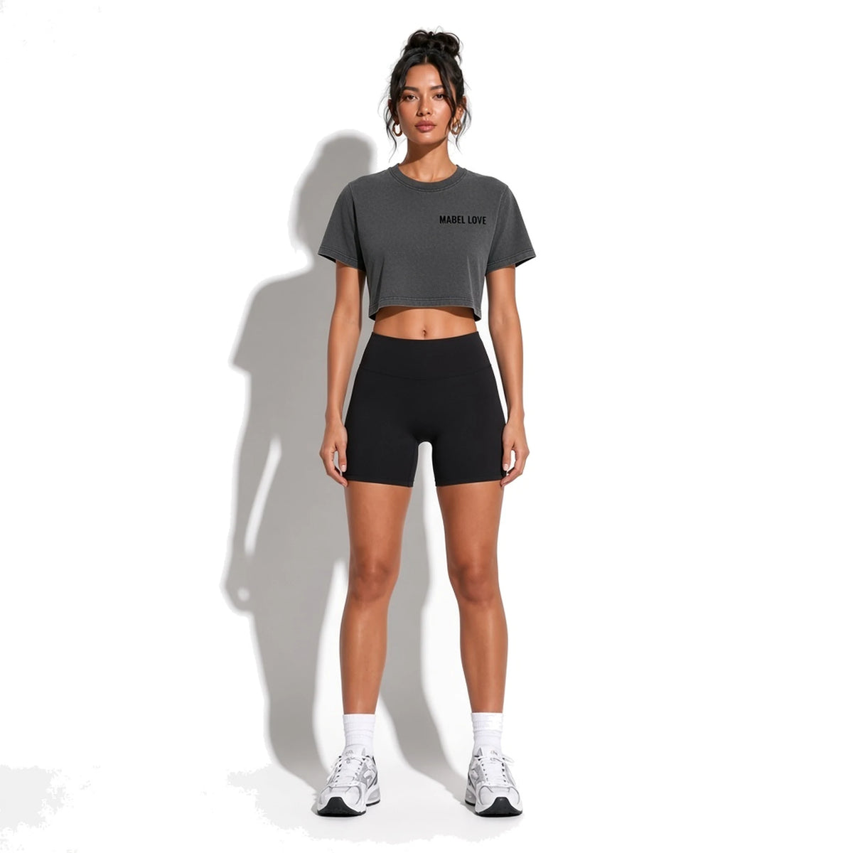 Mabel Love Crop Top — front
