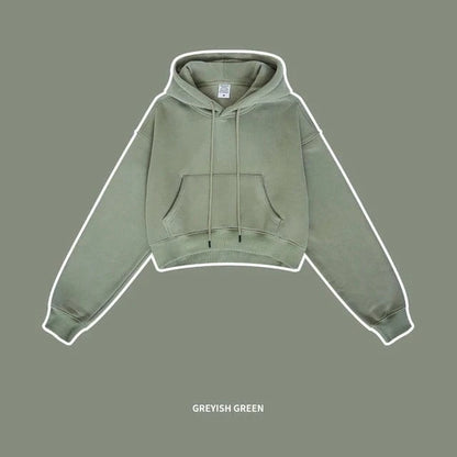 cropped hoodie and joggers for women