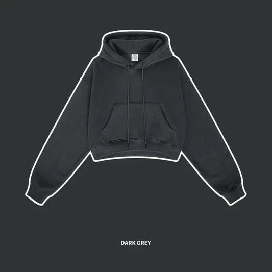 cropped hoodie and joggers for women