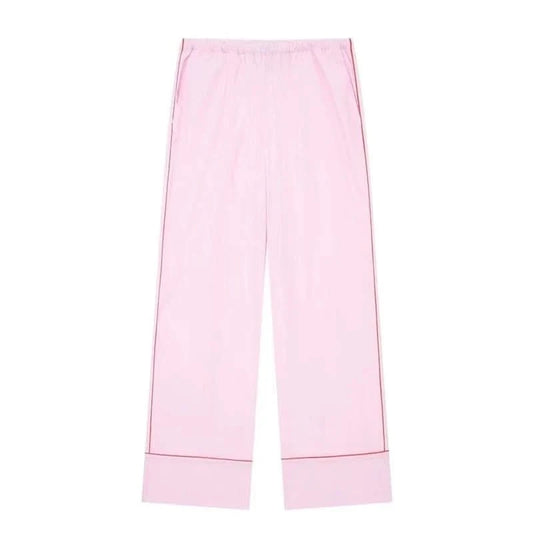 Cropped Long Sleeves and Wide Leg pajamas