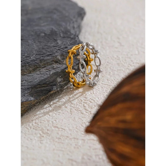 Cross Chain Thin Rings