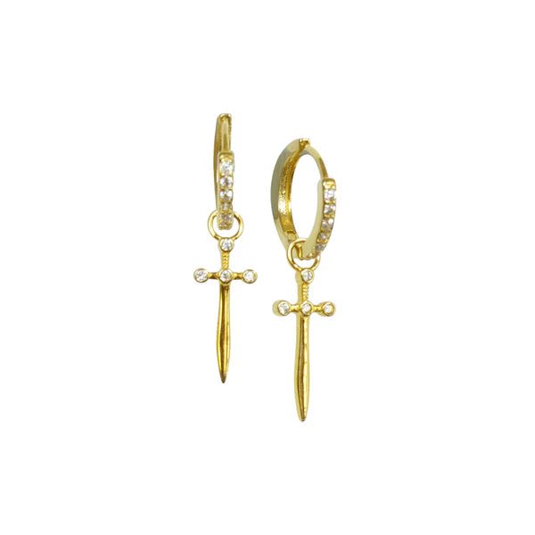 dagger earrings