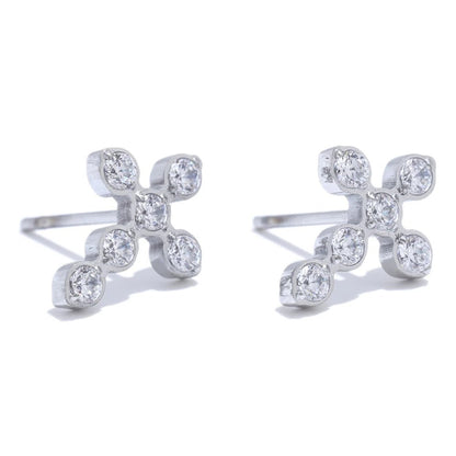 Cross Stud Earrings