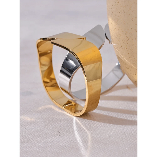 Crossover Cuff Bangles