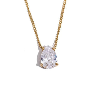 Cubic Zirconia Pendant Necklace