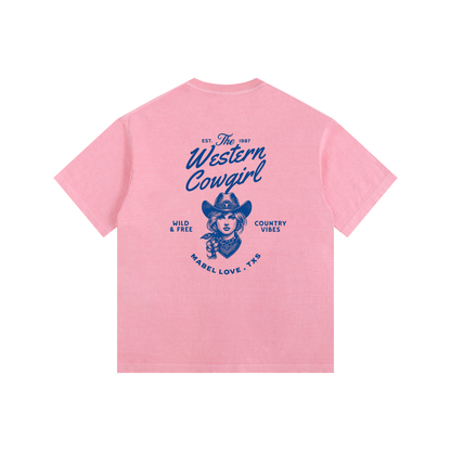 Vintage Washed Oversized Cotton T-Shirt