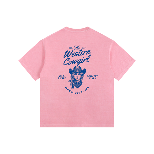 Vintage Washed Oversized Cotton T-Shirt