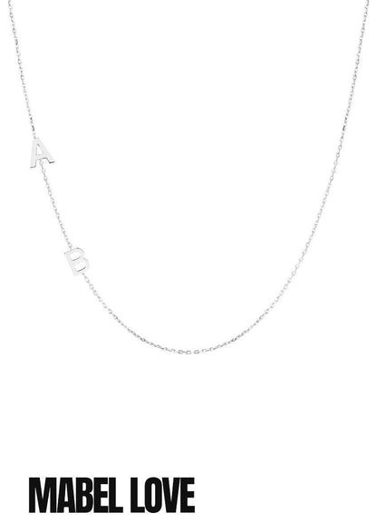 Dainty Custom Initials Necklace