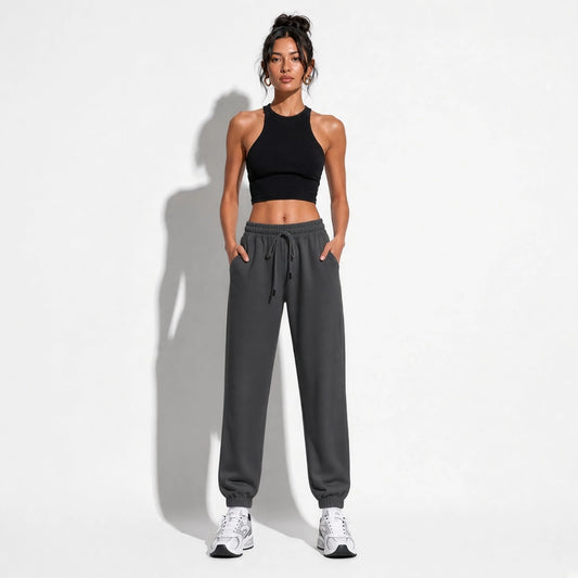 Joggers Pants — Dark Grey front