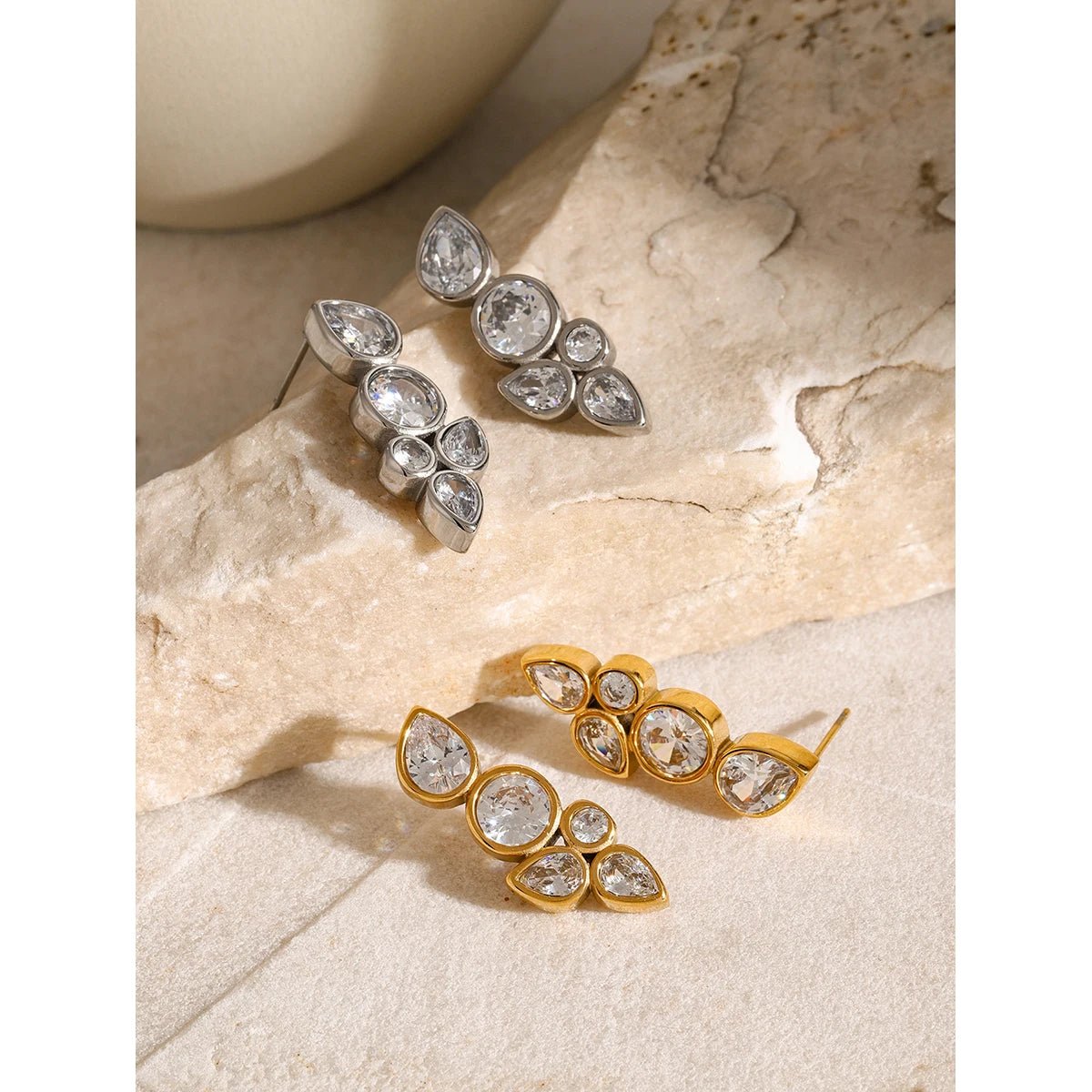 Dazzling Drop Treasures Earrings