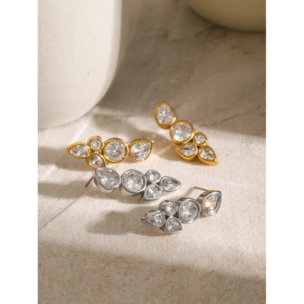 Dazzling Drop Treasures Earrings