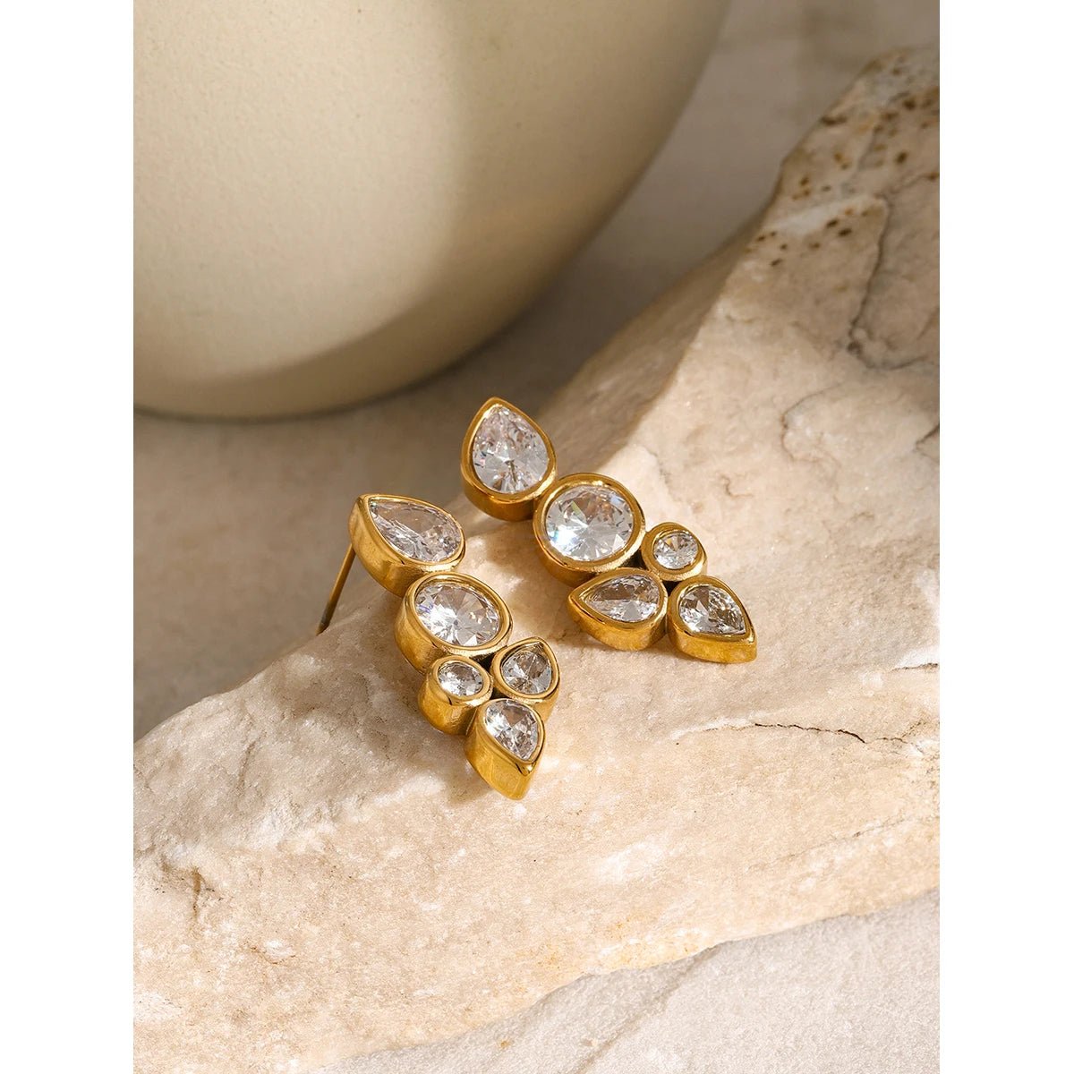 Dazzling Drop Treasures Earrings