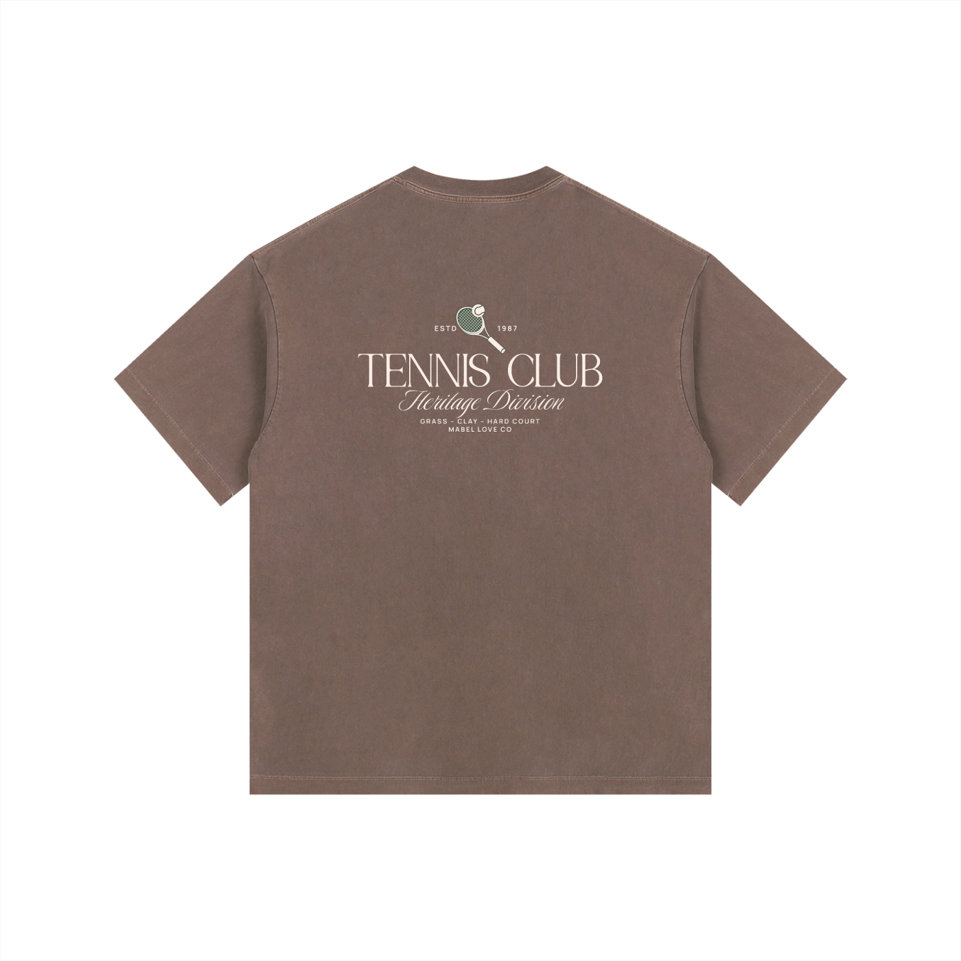 Vintage Washed Oversized Cotton T-Shirt