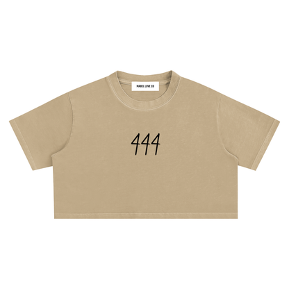 444 Angel Crop Top