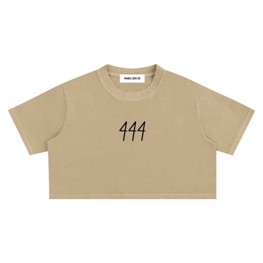 444 Angel Crop Top