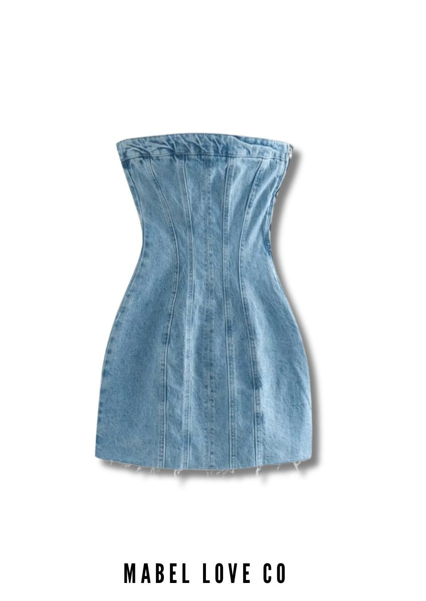 Denim Mini Dress