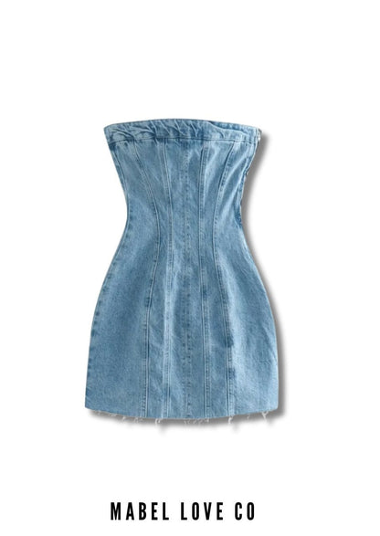 Denim Mini Dress