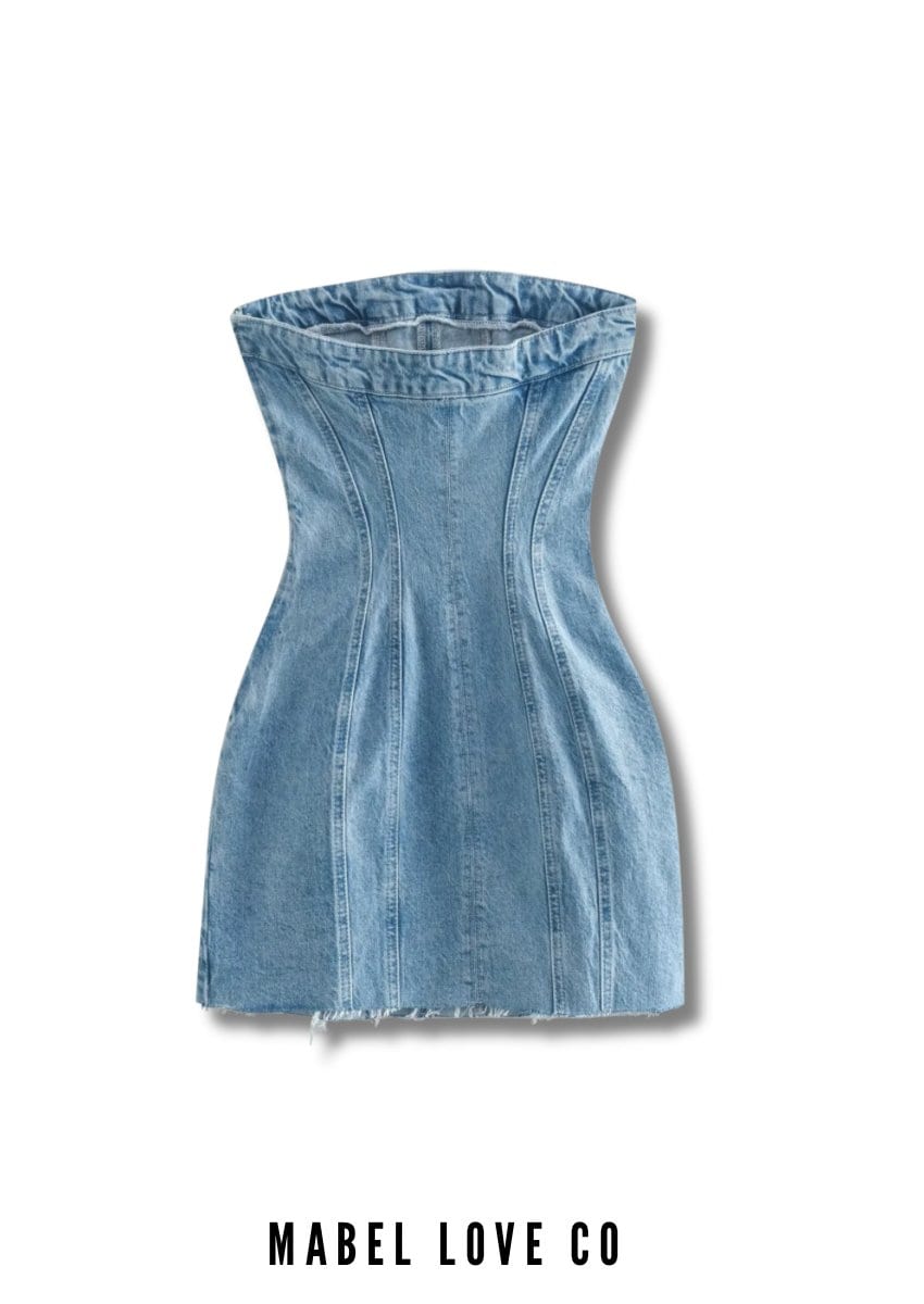 Denim Mini Dress