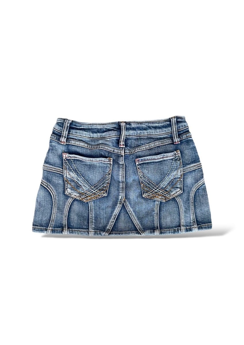 Denim Mini Skirt