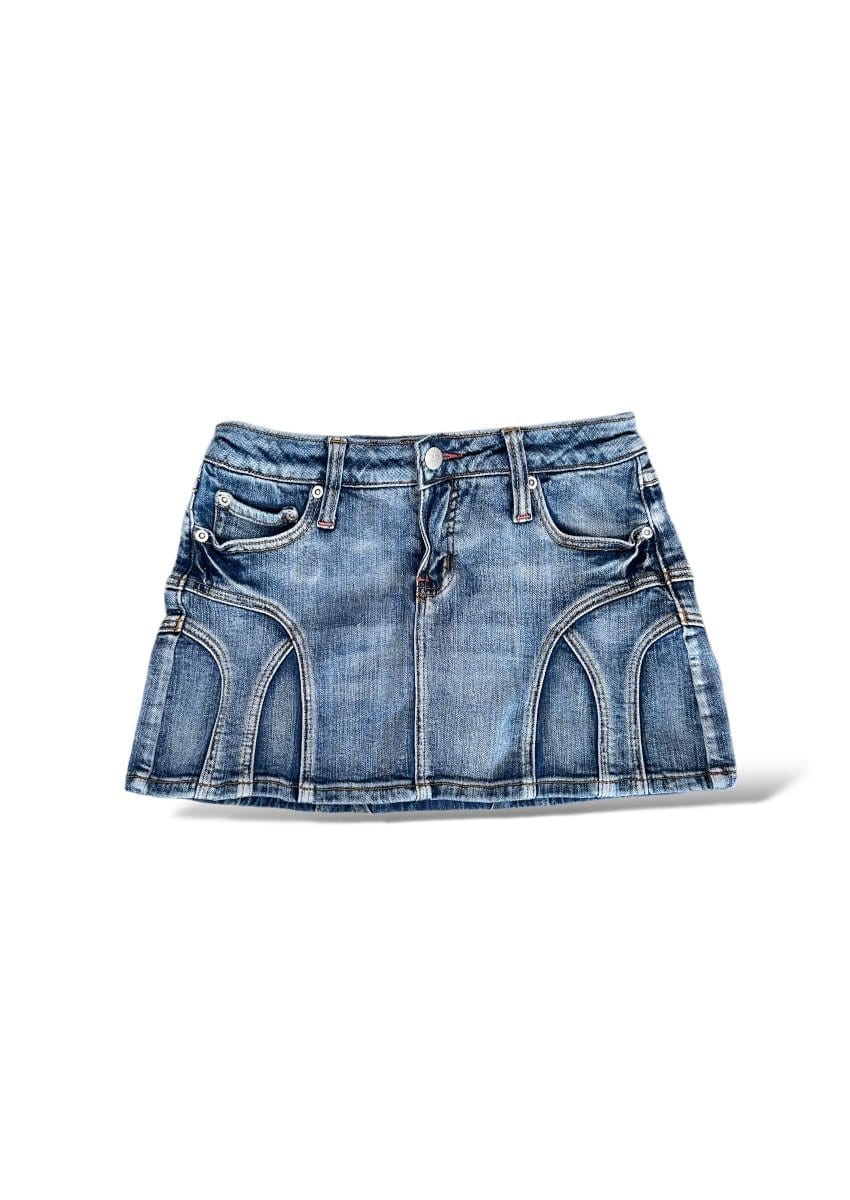 Denim Mini Skirt