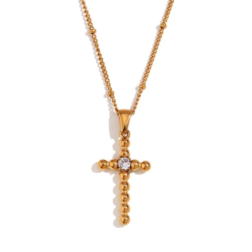 Divine Cross Necklace