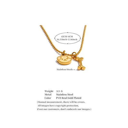 dog lover pendant necklace