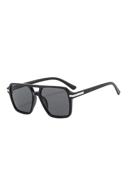 Double Bridge Square Sunglasses