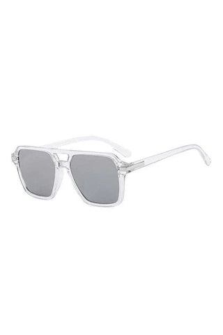 Double Bridge Square Sunglasses - Mabel Love Co - Eyewear