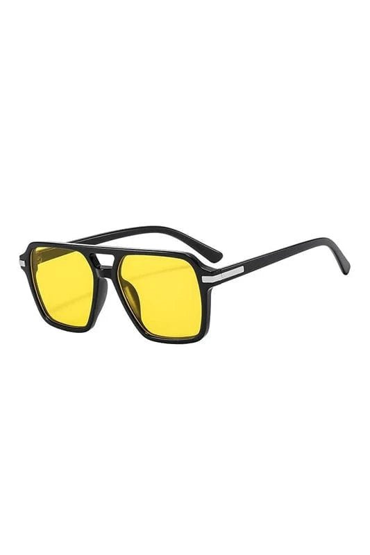 Double Bridge Square Sunglasses