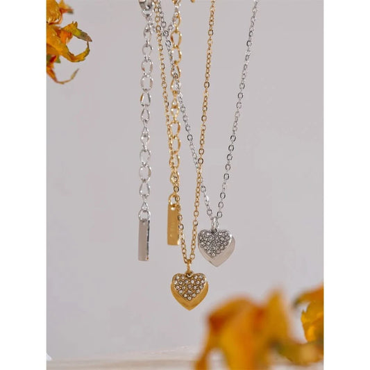 Double Heart Necklace